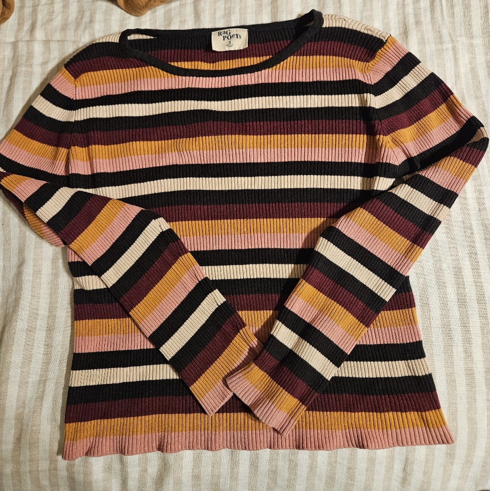 Rags Poet Small Striped Sweater